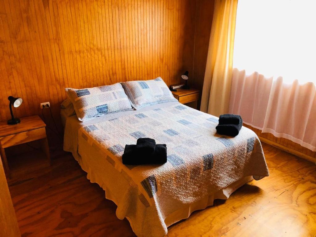 Habitación Maunga · cama king con vista al huerto (1/1)
